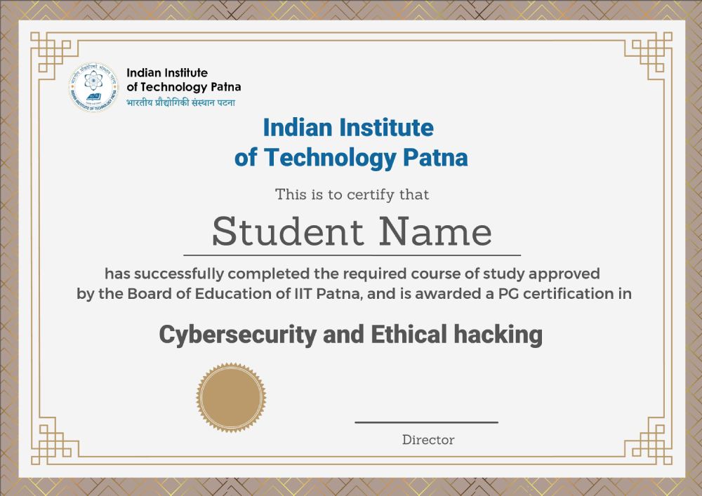 PG Certification in Cybersecurity and Ethical Hacking
